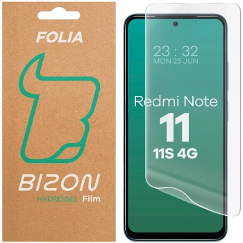 Folia hydrożelowa na ekran Bizon Glass Hydrogel Front do Xiaomi Redmi Note 11 / 11S 4G, 1 sztuka