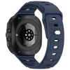 Silikonowy pasek Bizon Strap Watch Silicone G do Galaxy Watch Ultra 2 / 1, granatowy
