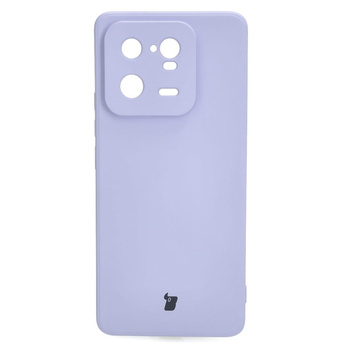 Etui Bizon Case Silicone Sq do Xiaomi 13 Pro, jasnofioletowe