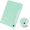 Etui Bizon Case Tab Lizard do Galaxy Tab S10 Lite / S10 FE / S9 / S9 FE, miętowe