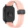 Silikonowy pasek Bizon Strap Watch Silicone L do Quick Release 22 mm, różowy