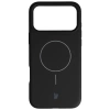 Silikonowe etui z pierścieniem magnetycznym Bizon Soft Case Magnetic do iPhone 17 Pro Max, czarne