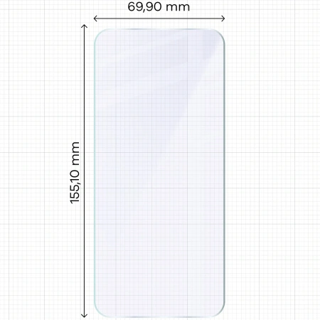 Elastyczne szkło hybrydowe Bizon Glass Mule do Xiaomi POCO M8 Pro 5G