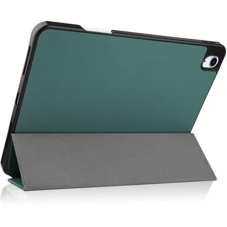 Etui Bizon Case Tab Lizard do Apple iPad Air 6 / Air 5 / Air 4, ciemnozielone