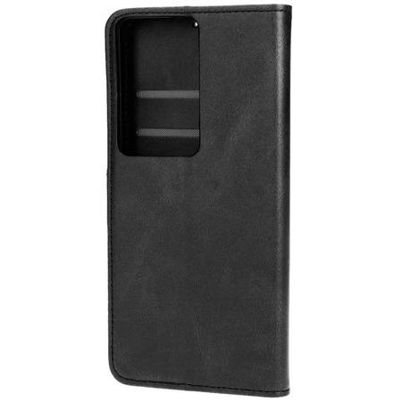 Etui z klapką Bizon Case Pocket do Oppo A79 5G, czarne