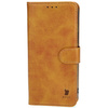 Etui z klapką Bizon Case Pocket do iPhone 13 Pro Max, brązowe