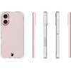 Etui + 2x szkło hartowane + szkiełko na obiektyw Bizon Case Clear Pack do iPhone 16