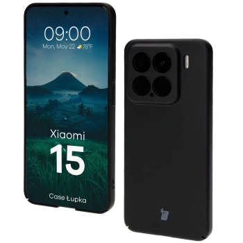 Etui Bizon Case Łupka do Xiaomi 15, czarne