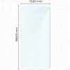 3x Szkło hartowane + szybka na aparat Bizon Glass Clear Pack do Galaxy S25 FE