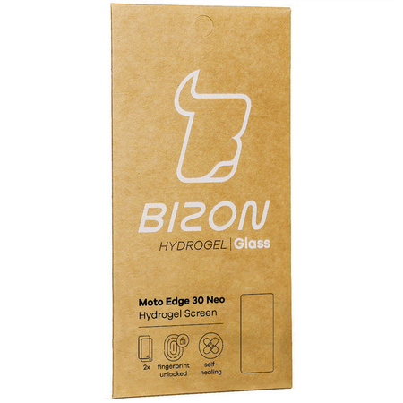 Folia hydrożelowa na ekran Bizon Glass Hydrogel Front Duo do Motorola Edge 30 Neo, 2 sztuki