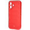 Pancerne etui Bizon Case Tur do iPhone 16, czerwone