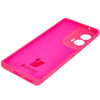 Silikonowe etui Bizon Soft Case do Motorola Edge 50 Fusion, neonowo-różowe