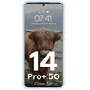Pancerne etui Bizon Case Tur do Xiaomi Redmi Note 14 Pro Plus 5G, jasnoniebieskie