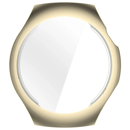 Etui z osłoną ekranu Bizon Case Watch Felipe do Huawei Watch 5 46mm, złote