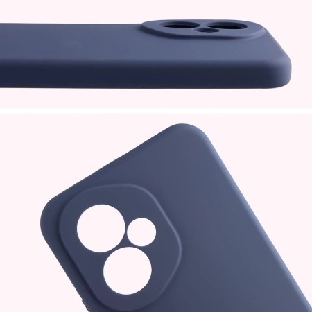 Silikonowe etui Bizon Soft Case do Honor 400, ciemnoniebieskie