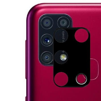 Szkło na aparat Bizon Glass Silk Lens dla Galaxy M31, 2 sztuki