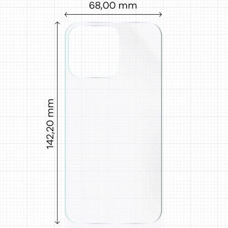 Folia hydrożelowa na tył Bizon Glass Hydrogel do iPhone 13 Pro, 1 sztuka