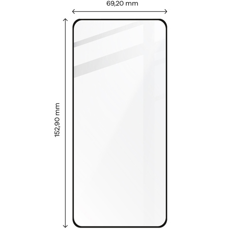 Szkło hartowane Bizon Glass Edge - 2 sztuki + ochrona na obiektyw, Galaxy A52s 5G, A52 4G/5G, czarne