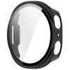 Etui ze szkłem do zegarka Bizon Case+Glass Watch do Samsung Galaxy Watch 8 40 mm, czarne