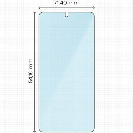 Szkło ochronne 2.5D Bizon Smart Glass do Galaxy S25 Edge, 1 sztuka