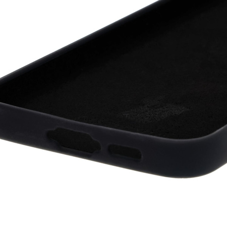 Silikonowe etui Bizon Soft Case do Galaxy S24 FE, czarne