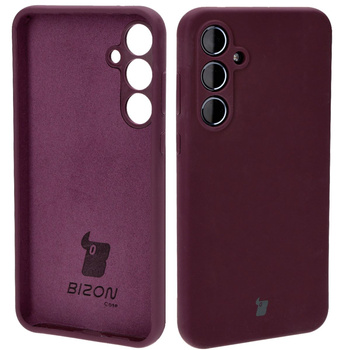 Etui silikonowe Bizon Soft Case do Galaxy A55 5G, ciemnofioletowe