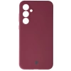 Silikonowe etui Bizon Soft Case do Galaxy A35 5G, ciemnofioletowe