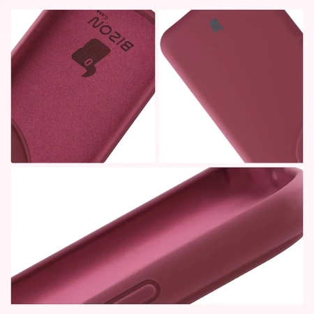 Silikonowe etui Bizon Soft Case do Honor 400 Pro, ciemnofioletowe