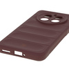 Pancerne etui Bizon Case Tur do Realme 12+, burgundowe