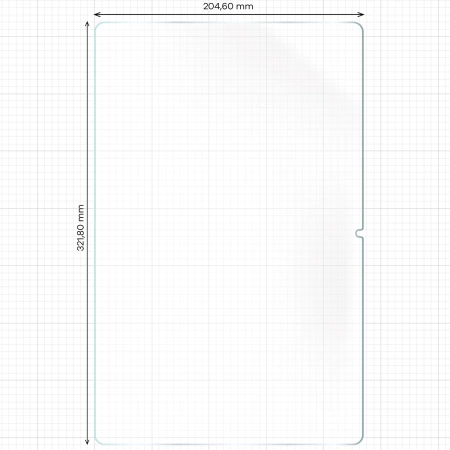 Folia imitująca papier Bizon Film Tab Papirus Duo do Samsung Galaxy Tab S11 Ultra, 2 sztuki