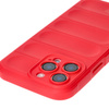 Pancerne etui Bizon Case Tur do iPhone 16 Pro Max, czerwone