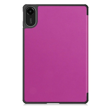 Etui z klapką Bizon Case Tab Croc do Xiaomi Redmi Pad 2, fioletowe