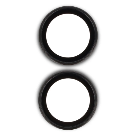 Szkło na aparat Bizon Glass Snap Lens do Realme 14 5G / 14T 5G, 1 zestaw, czarna ramka
