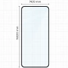 Szkło hartowane Bizon Glass Edge 2 do Nothing Phone (3a) / (3a) Pro, czarna ramka