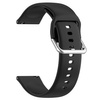 Pasek silikonowy do smartwatcha, Bizon Strap Watch Silicone Pro N, Quick Release 22 mm, czarny