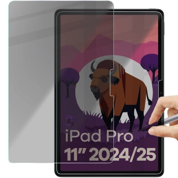Prywatyzujące szkło hartowane Bizon Glass Tab Clear Shadow Duo do iPad Pro 11 2024, 2 sztuki