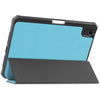 Etui Bizon Case Tab Lizard do iPad Mini (A17 Pro) 2024 / iPad Mini 6 2021, błękitne