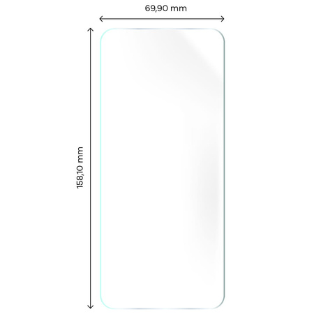 Folia hydrożelowa na ekran Bizon Glass Hydrogel do Galaxy M54 5G, 2 sztuki