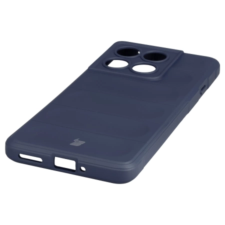 Pancerne etui Bizon Case Tur do Motorola Edge 60 Pro, granatowe