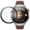 Szkło hybrydowe Bizon Glass Watch Edge Hybrid dla Huawei Watch 4 Pro / 4 Pro Space Edition, czarne