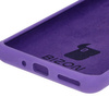 Silikonowe etui Bizon Soft Case do OnePlus 12R, fioletowe