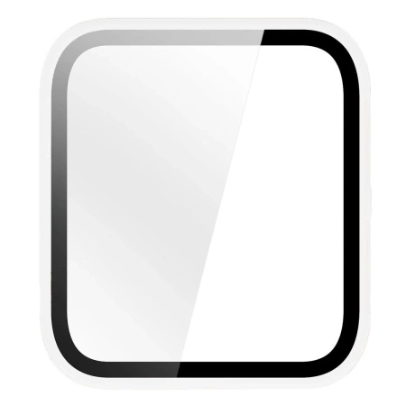 Etui ze szkłem do zegarka Bizon Case Watch Adamo do Garmin Venu X1, przezroczyste