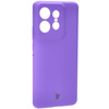Silikonowe etui Bizon Soft Case do Motorola Edge 50 Pro, fioletowe