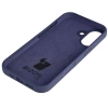 Silikonowe etui Bizon Soft Case do iPhone 17, ciemnoniebieskie