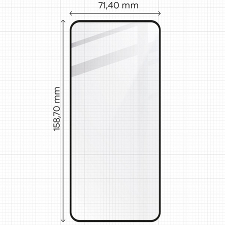 Szkło hartowane Bizon Glass Edge 2 do Xiaomi Redmi Note 13 4G