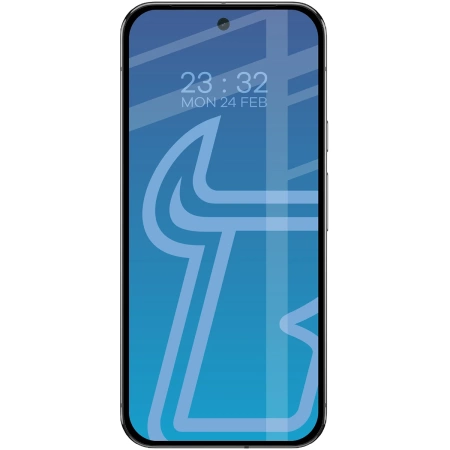 Szkło hartowane Bizon Glass Edge Duo do Google Pixel 10 Pro XL / 9 Pro XL, czarna ramka, 2 sztuki