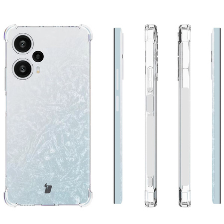 Elastyczne etui Bizon Case Salpa do Xiaomi Poco F5, przezroczyste