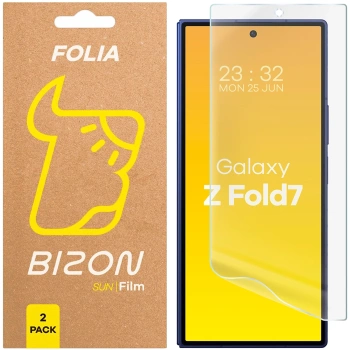 Folia matowa Bizon Glass Film Sun Duo do Galaxy Z Fold7, 2 sztuki