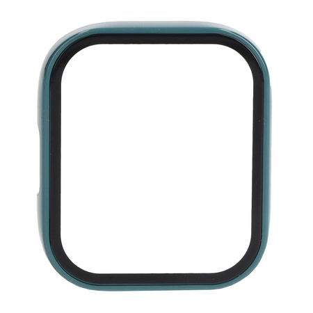 Etui Bizon Case+Glass Set do Xiaomi Redmi Watch 3, zielone