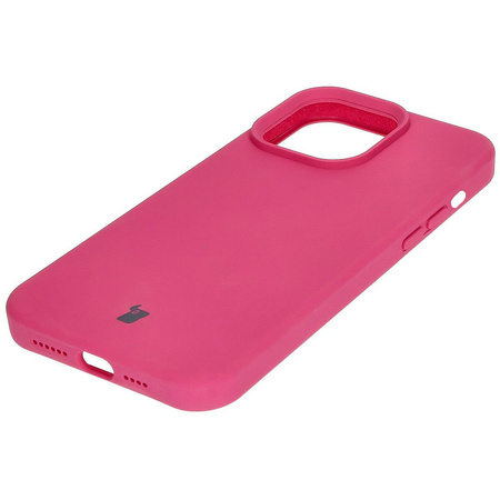 Etui silikonowe Bizon Soft Case do iPhone 14 Pro Max, fuksja